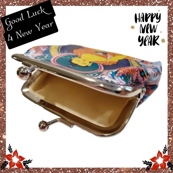 Colorful Buddha Coin Purse - Picture 2 of 3